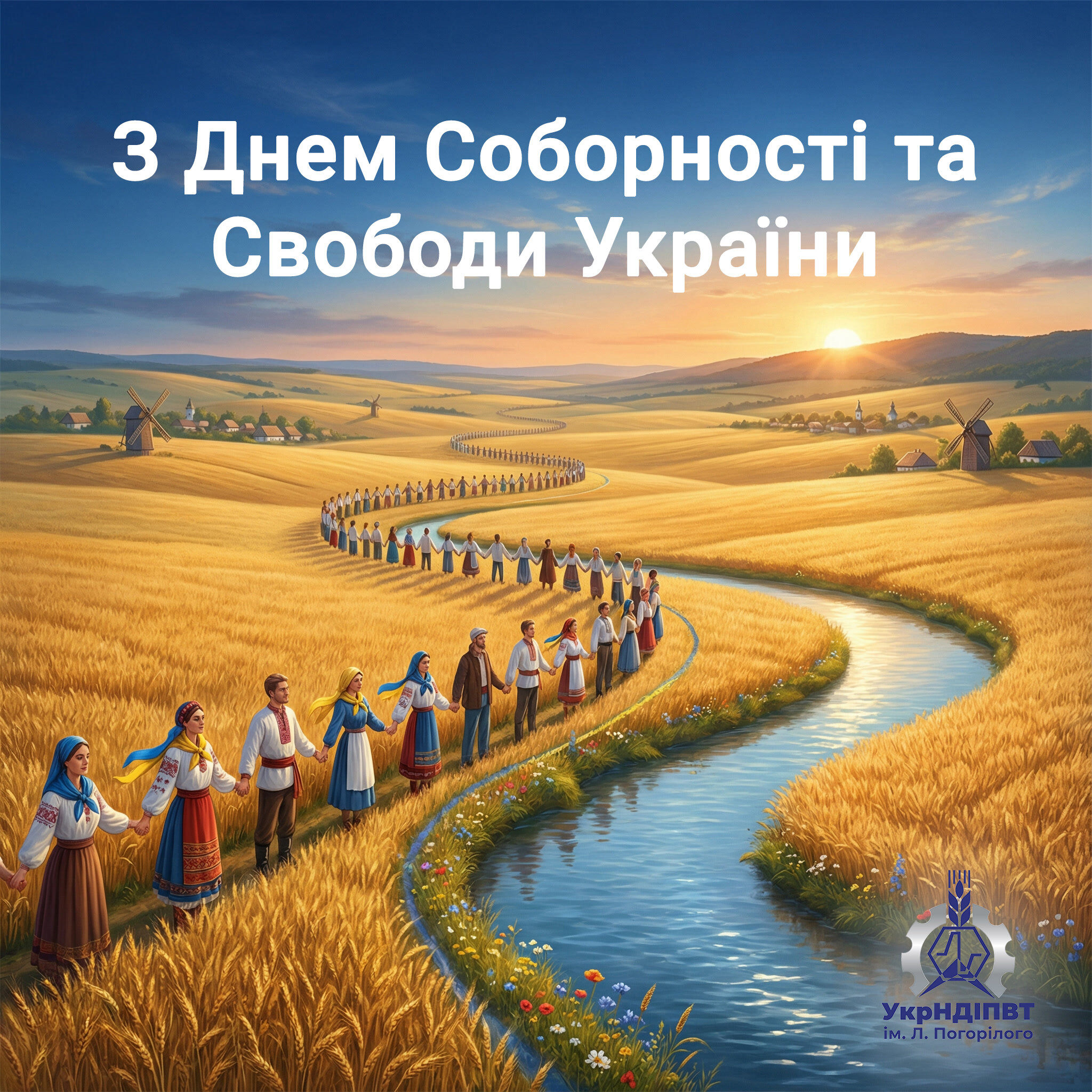 Вітаємо з Днем Соборності та Свободи України!