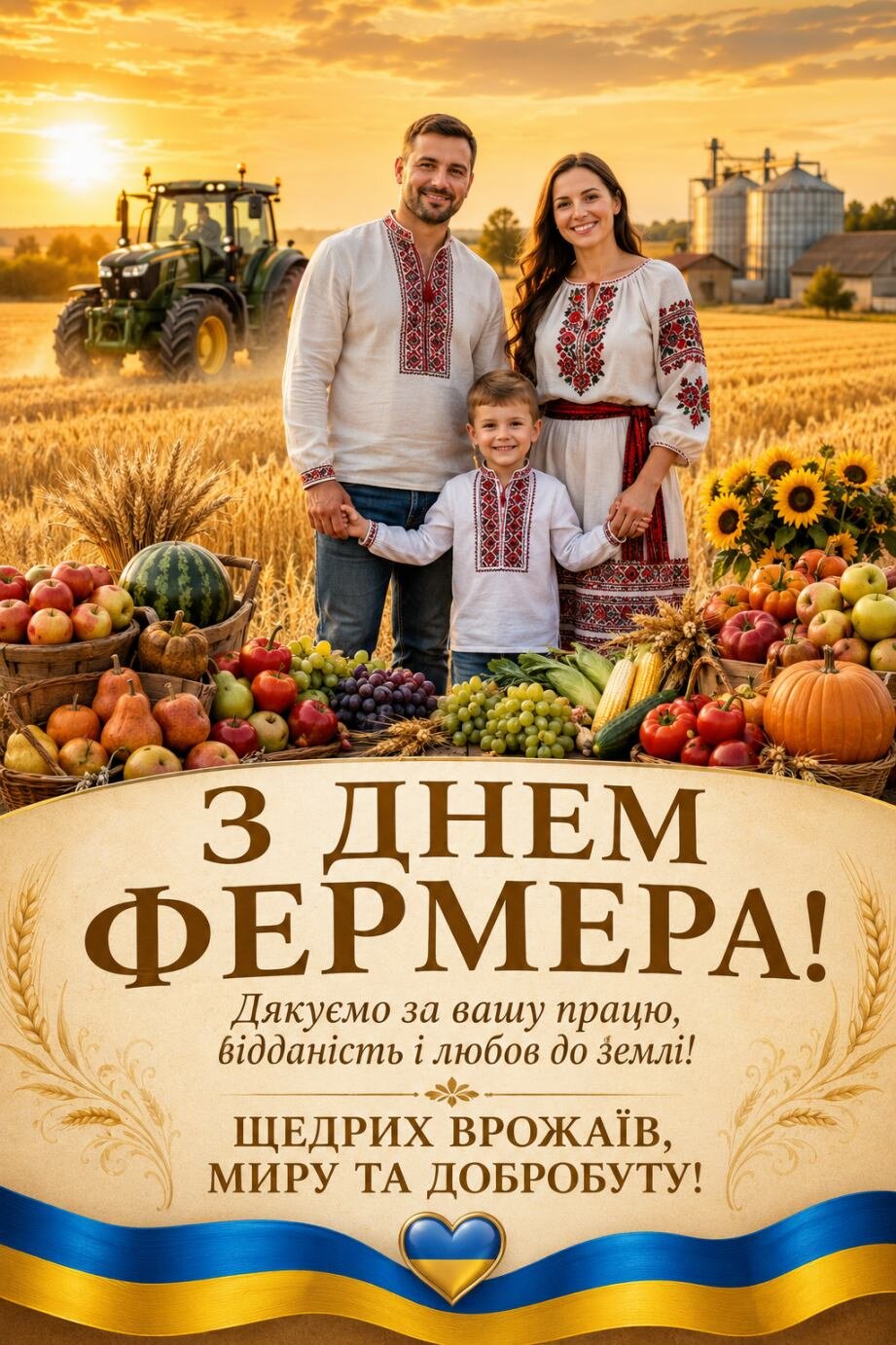Вітаємо з Днем фермера! 